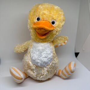 Totally Ticklish Sing & Laugh Duck Stuffed‎ Animal Plush, 10.5"H